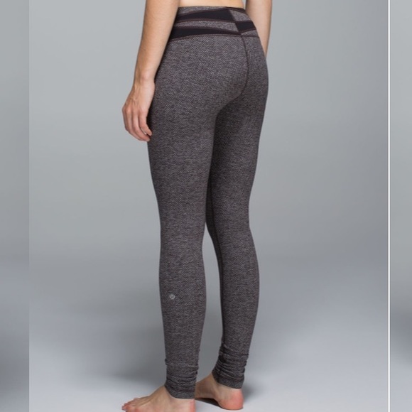 lululemon athletica Pants - Lululemon Wunder Under Pant Giant Herringbone Luon